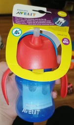Дитяча пляшечка-поїльник із трубочкою Philips Avent 260мл від 9 місяців Синій (SCF796/01) фото від покупців 10