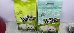 Наповнювач для котячого туалету Kotix Tofu 6 л - зелений чай фото от покупателей 3