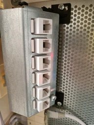 Модуль EPNew RJ45, Keystone, UTP, cat.6, 110, W - 16.6 мм, 6KTVM-U0WH