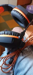 Наушники REAL-EL GDX-7700 SURROUND 7.1 black-orange фото від покупців 5