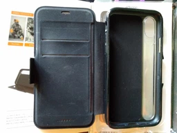 Чохол-книжка GEAR4 Oxford Folio для Iphone X/XS Black протиударний з відділенням для кредитних карт/прав фото від покупців 1