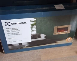 Электрокамин с обогревом Electrolux EFP/W-2000S Зеркальный (НС-1094761)