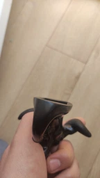 Вешалка с крючком SV для мелочей и одежды в коридор в виде козерога 16.5x16x6.5cm Черный (sv0328) фото от покупателей 1