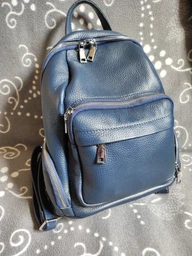 Рюкзак женский из натуральной кожи 06 BagTur Цвет белый 02060102 фото от покупателей 7