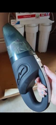 Автомобильный портативный пылесос Grikey В2 с насадками, 6кПа, 120W, Черный (GK450) фото от покупателей 1