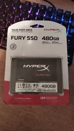 SSD диск Kingston HyperX Fury 3D 480GB 2.5" SATAIII 3D NAND TLC (KC-S44480-6F) фото от покупателей 4
