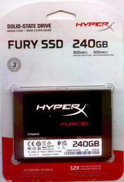 Відгуки про SSD диск Kingston HyperX Fury 3D 240GB 2.5" SATAIII TLC (KC ...