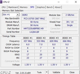 пам'ять Hynix DDR3 4GB 1333 MHz CL9 1,5V (HMT351U6BFR8C-H9) фото от покупателей 18