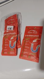 Упаковка біопрепарату Profi Plus для прочищення труб 35 г х 6 шт. (5900785999849_5414528003781) фото від покупців 1