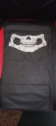 Баф с черепом маска skull из лавсана, Черный (7111942013) фото от покупателей 3