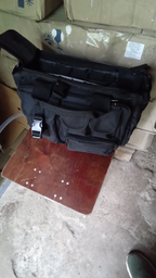 Сумка тактична військова для ноутбука та документів Bag Multifunctional Retro A97 чорний фото від покупців 2