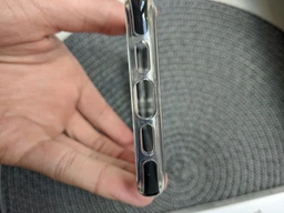 Протиударний прозорий чохол GEAR4 Piccadilly D3O з антимікробним покриттям для Google Pixel 3a XL (6") Black + Transparent фото від покупців 4