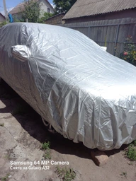 Тент автомобильный Vitol CC11106 L серый, 482х178х119 см (F 170T/CC11106 L) фото от покупателей 10