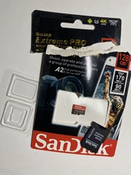 Карта пам'яті SanDisk Extreme microSDXC Extreme Pro 128GB Class 10 UHS-I (U3) V30 A2 W-90MB/s R-170MB/s +SD-адаптер фото от покупателей 2