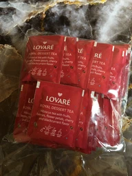 Чай цветочный Lovare Royal dessert 24 шт фото от покупателей 11