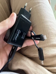 Кабель Promate PentaPower USB-C/USB-А to USB-C/microUSB/Lightning 1.2 м Grey (pentapower.grey) фото від покупців 5