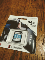 Карта памяти Kingston SDXC 64GB Canvas Go! Plus Class 10 UHS-I U3 V30 (SDG3/64GB) фото от покупателей 1