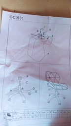 Крісло на колесах чорне Bonro B- 531 фото от покупателей 12