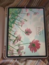 Силиконовый чехол обложка + Pencil Holder BBM1 для iPad Pro 12.9’’ 2021/2022 Серо-фиолетовый фото от покупателей 9