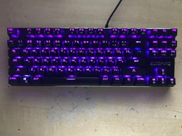 Клавіатура ігрова Механічна Дротова ZUOYA X51 87 з RGB-підсвічуванням Anti Ghosting (Red Switch) Біла фото від покупців 7