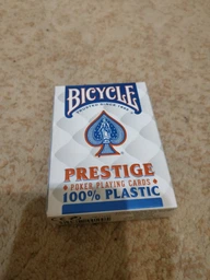 Покерные карты Bicycle Prestige 100% пластик фото от покупателей 5