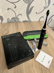 Электрическая зубная щетка RZTK SONIC PRO Black фото от покупателей 2