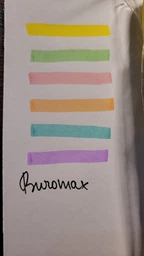 Набор текст-маркеров Buromax Pastel 6 шт с резиновыми вставками (BM.8905-96) фото от покупателей 5
