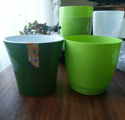 Горщик для квітів FormPlastic Toscana Krugla-17 3 л помаранчевий Form-Plastic