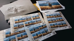 Марка 2022 року аркуш Русскій воєнний корабль ВСЬО Літера W фото від покупців 9