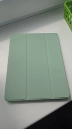 Силиконовый чехол обложка + Pencil Holder BBM1 для iPad 10.2" 2019/2020/2021 Светло-зеленый фото от покупателей 18