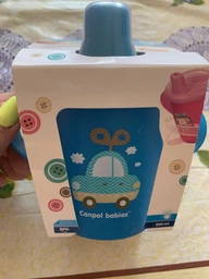 Кружка непроливайка Toys Canpol babies 250 мл Синя (5901691813069) фото від покупців 3