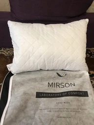Подушка бамбуковая MirSon Eco 0411 средняя 50х70 см (2200000046642) фото от покупателей 7