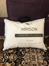 Подушка бамбуковая MirSon Eco 0411 средняя 50х70 см (2200000046642) фото от покупателей 5