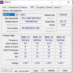 Модуль пам`ятi DDR3 8GB/1600 Goodram (GR1600D364L11/8G)
