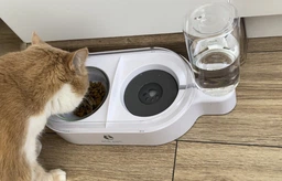Миска для кошек и собак со встроенной поилкой ELS Pet 500 мл Белый (00858) фото от покупателей 2