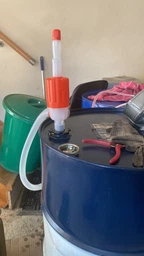 Насос бочковый, ручная помпа PP-25 Koshin, для бочек 200 - 205л, перекачки ГСМ