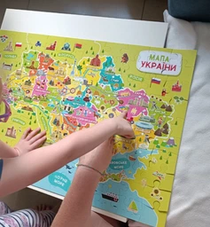 Пазли класичні "Карта України" 300706, 100 елементів фото от покупателей 3