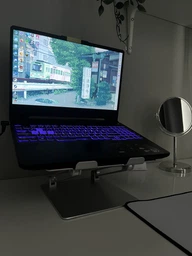 Подставка для ноутбука VHG A24 складная Folding Laptop Stand Silver