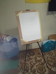 Мольберт черный 157 см металлический алюминиевый, тренога, складной, настольный и напольный, художественный, студийный, стационарный для рисования детский Творець фото от покупателей 6