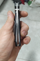 Нож складной Ganzo D727M-BK Черный (D2 сталь) фото от покупателей 9
