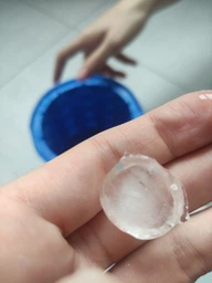 Форма для заморозки льда Ice Cube Maker двухкамерная с крышкой фото от покупателей 3