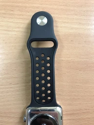 Силіконовий ремінець Fruct Nike Sport Band for Apple Watch 42/44/45/46/49 mm Pine Green Gray