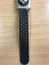 Силіконовий ремінець Fruct Nike Sport Band for Apple Watch 42/44/45/46/49 mm Pine Green Gray фото від покупців 1