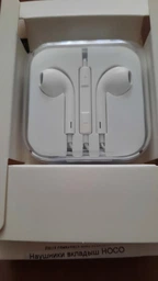 Навушники HOCO M1 Original Series Earphones (3.5 mm mini-Jack) з мікрофоном White фото від покупців 4