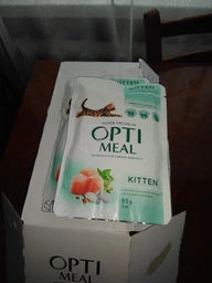 Промонабор Упаковка влажного корма для котят Optimeal с курицей 4 x 85 г (B2720501) фото от покупателей 9