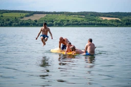 Турингова надувна SUP дошка сап борд AQUATONE FLAME 11.6 фото від покупців 1