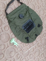 Душ туристичний Easy Camp Solar Shower 20 л / Душ для дачі / Похідний душ Чорний