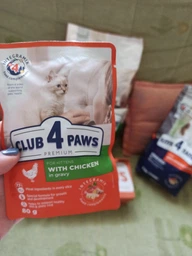 Cухий корм CLUB 4 PAWS PREMIUM Клуб 4 лапи для кошенят КУРКА, 5 кг фото від покупців 16