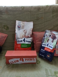 Cухий корм CLUB 4 PAWS PREMIUM Клуб 4 лапи для кошенят КУРКА, 5 кг фото від покупців 15