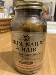 Витамины Solgar Skin Nails & Hair Advanced MSM Formula 60 таблеток